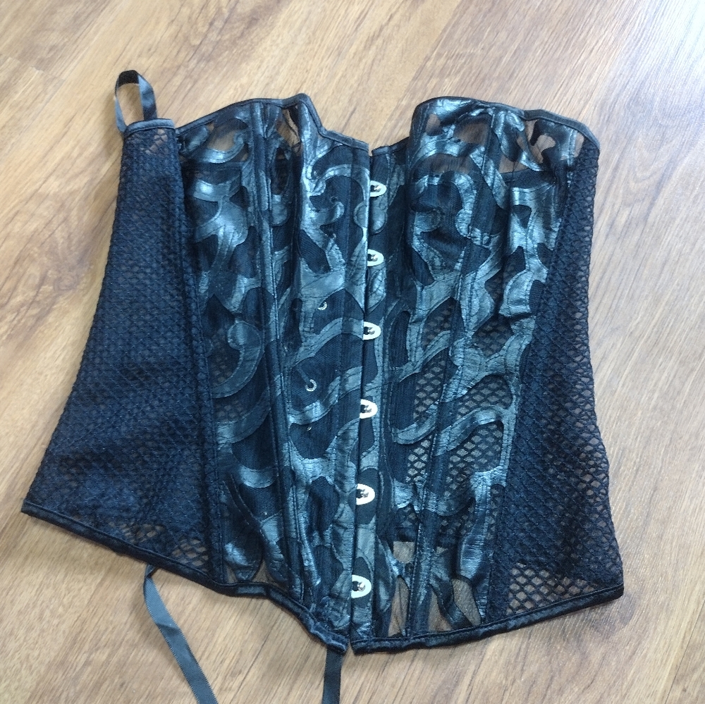Sheer Black Corset